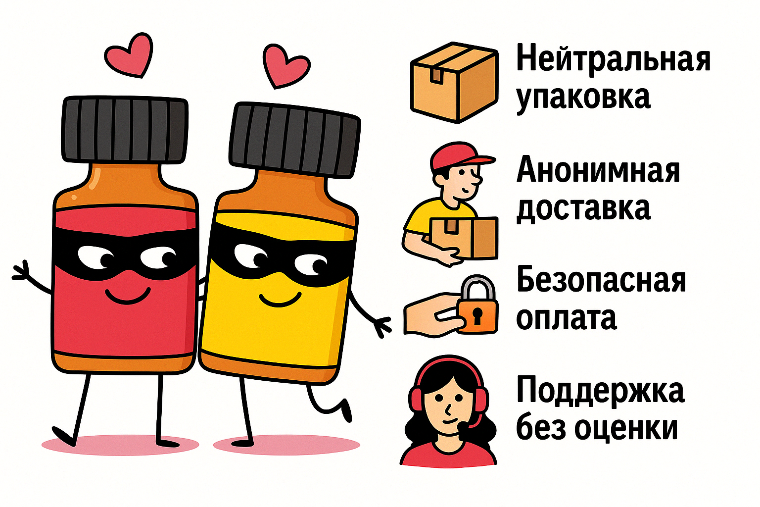 Анонимная доставка попперсов в Витебске